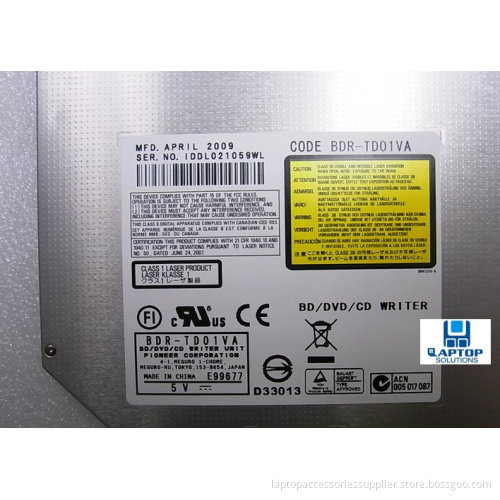 4x Bd-r Blu-ray Burner Pioneer Bdr-td01va Bdr Td01 Td01va For Latops Sata 12.7mm Height